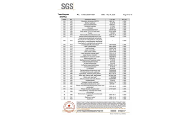 環(huán)保測(cè)試報(bào)告 SVHC CANEC25009119801