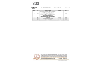 環(huán)保測(cè)試報(bào)告 SVHC CANEC25009119801